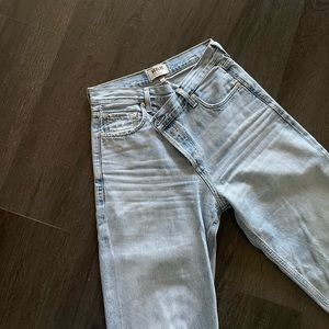 AGoldE Criss Cross Jeans